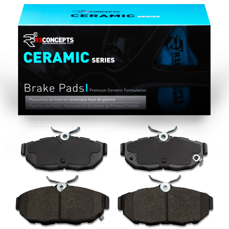 Ford Mustang Brake Pads - Rear - R1 Concepts - R1 Ceramic - `05-`14